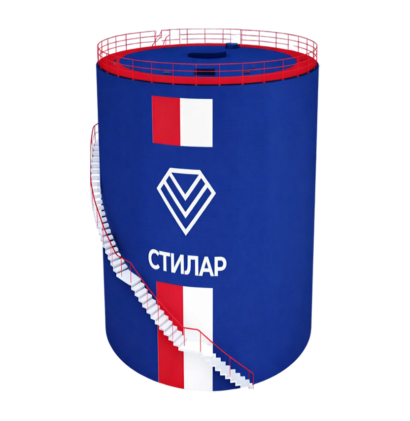 Цельносварной резервуар РВС для ГСМ 25 м³ от завода-производителя